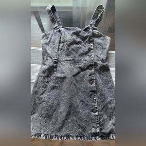 Black Denim Dress